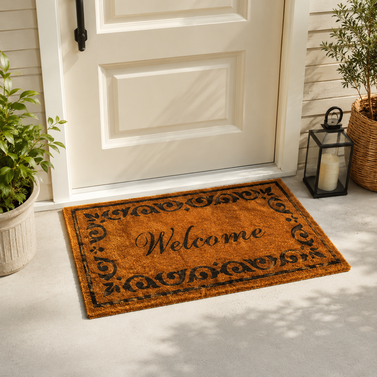 Welcome Doormat for Entryway & Patio