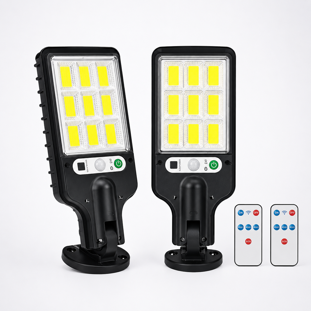 Solar Motion Sensor Wall Light – Waterproof Outdoor Security Light